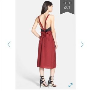 In NAVY XS 1.STATE Midi Dress bought at Nordstrom